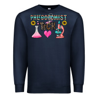 Navy phlebotomist tech Premium Sweatshirt - CowhideDigitalArt