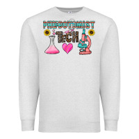 Oatmeal Heather phlebotomist tech Premium Sweatshirt - CowhideDigitalArt