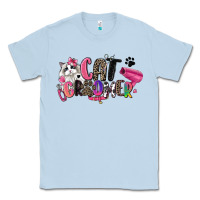 Dusty Blue cat groomer Classic Tee - Zillion Design Studio