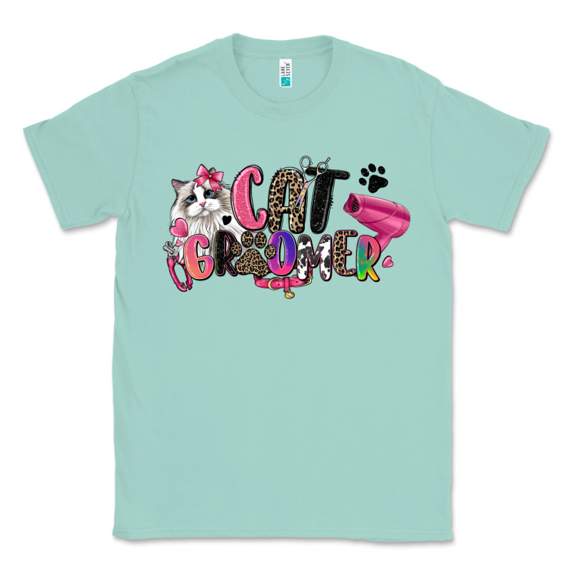 Cat Groomer Classic Tee by Zillion Design Studio | Teevron