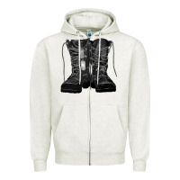 Soldier Boots Zipper Hoodie | Teevron
