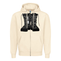 Sandshell soldier boots Zipper Hoodie - RanaPortraitStore