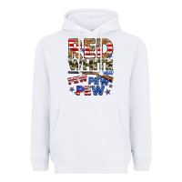 White red white and pew pew pew Heavyweight Hoodie - Zillion Design Studio