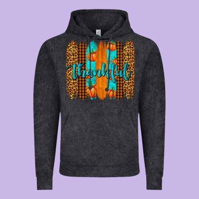 Thankful Brushstrokes Vintage Hoodie Designed By Adodesignshop
