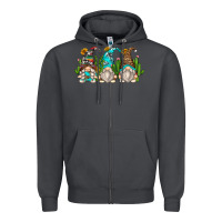 Smoke cactus gnomes Zipper Hoodie - Zillion Design Studio