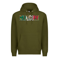 Army Green mexican flag madre Premium Hoodie - Jasminsmagicworld
