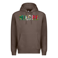Coffee mexican flag madre Premium Hoodie - Jasminsmagicworld
