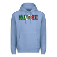 Colony Blue mexican flag madre Premium Hoodie - Jasminsmagicworld