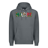 Rock mexican flag madre Premium Hoodie - Jasminsmagicworld
