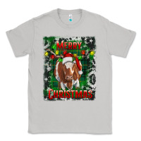 Western Merry Christmas Longhorn Cow Classic Tee | Teevron