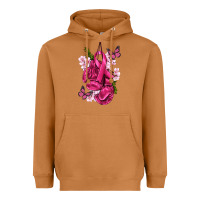 Meerkat Cancer Boxing Gloves with Ribbon Heavyweight Hoodie - texasbilliewilder