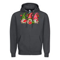 Smoke watermelon gnomes Zipper Hoodie - Zillion Design Studio