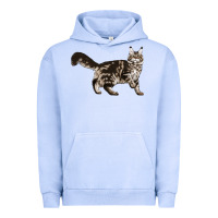 Pigment Grape Ice Maine Coon Cat Urban Hoodie - LillyAllenDesigns