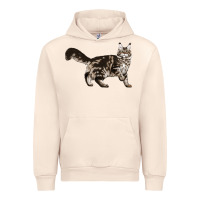 Sandshell Maine Coon Cat Urban Hoodie - LillyAllenDesigns