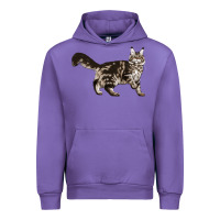 Tulip Maine Coon Cat Urban Hoodie - LillyAllenDesigns