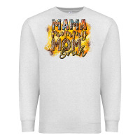 Oatmeal Heather mama mommy mom bruh Premium Sweatshirt - RacoonDesign