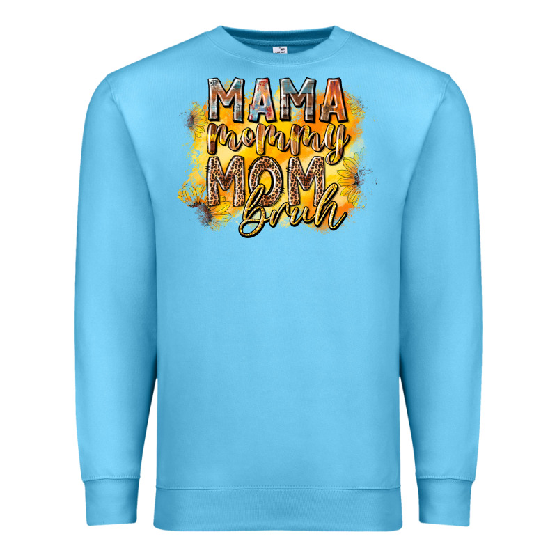 Mama Mommy Mom Bruh Premium Sweatshirt by RacoonDesign | Teevron