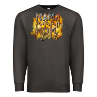 Smoke mama mommy mom bruh Premium Sweatshirt - RacoonDesign
