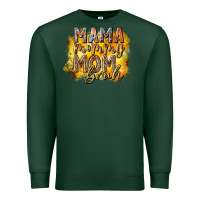 Sports Green mama mommy mom bruh Premium Sweatshirt - RacoonDesign