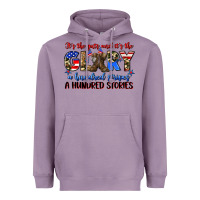 Lavender it's the guts and it's the glory a hundred stripes Heavyweight Hoodie - Zillion Design Studio