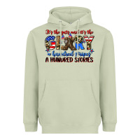Matcha it's the guts and it's the glory a hundred stripes Heavyweight Hoodie - Zillion Design Studio
