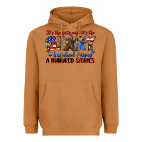 Meerkat it's the guts and it's the glory a hundred stripes Heavyweight Hoodie - Zillion Design Studio