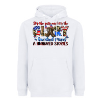 White it's the guts and it's the glory a hundred stripes Heavyweight Hoodie - Zillion Design Studio