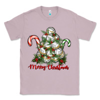 Lilac Merry Christmas Volleyball Classic Tee - RanaPortraitStore