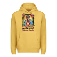 Antique Gold madrecita muchas gracias lady of Guadalupe Premium Hoodie - BarkalooDesign