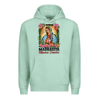 Seafoam madrecita muchas gracias lady of Guadalupe Premium Hoodie - BarkalooDesign
