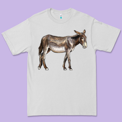 American Mammoth Jackstock Donkey Premium Tee Designed By Lillyallendesigns