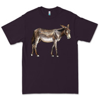 Plum american mammoth jackstock donkey Premium Tee - LillyAllenDesigns