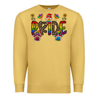 Antique Gold pride gnome Premium Sweatshirt - CowhideDigitalArt