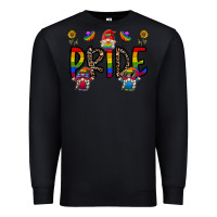Black pride gnome Premium Sweatshirt - CowhideDigitalArt