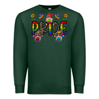 Sports Green pride gnome Premium Sweatshirt - CowhideDigitalArt