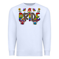 White pride gnome Premium Sweatshirt - CowhideDigitalArt