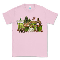 Bubblegum Pink bear coffee cups Classic Tee - texasbilliewilder