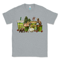 Heather Grey bear coffee cups Classic Tee - texasbilliewilder