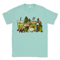 Seafoam bear coffee cups Classic Tee - texasbilliewilder