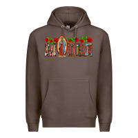Coffee madre lady of guadelupe Premium Hoodie - BarkalooDesign