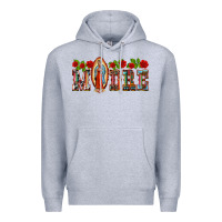 Heather Grey madre lady of guadelupe Premium Hoodie - BarkalooDesign