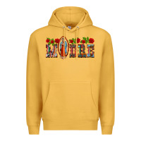 Mustard madre lady of guadelupe Premium Hoodie - BarkalooDesign