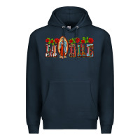Navy madre lady of guadelupe Premium Hoodie - BarkalooDesign
