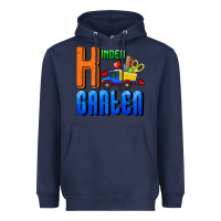 Navy kindergarten Heavyweight Hoodie - RanaPortraitStore