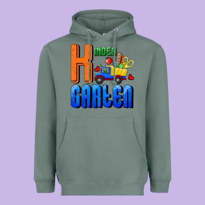 Kindergarten Heavyweight Hoodie Designed By Ranaportraitstore