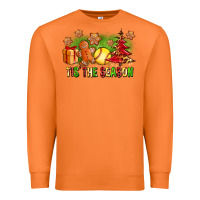 Carrot Tis The Season Christmas With Softball And Gingerbread Man Premium Sweatshirt - FaDigitalArtStudio