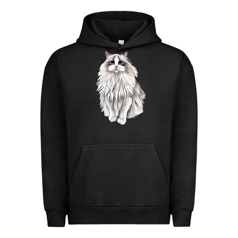 Ragdoll Cat Urban Hoodie by LillyAllenDesigns | Teevron