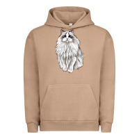 Pigment Burro Ragdoll Cat Urban Hoodie - LillyAllenDesigns