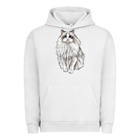 Pigment Lunar Rock Ragdoll Cat Urban Hoodie - LillyAllenDesigns