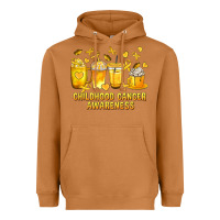 Meerkat Childhood Cancer Awareness Coffee Cups Heavyweight Hoodie - texasbilliewilder